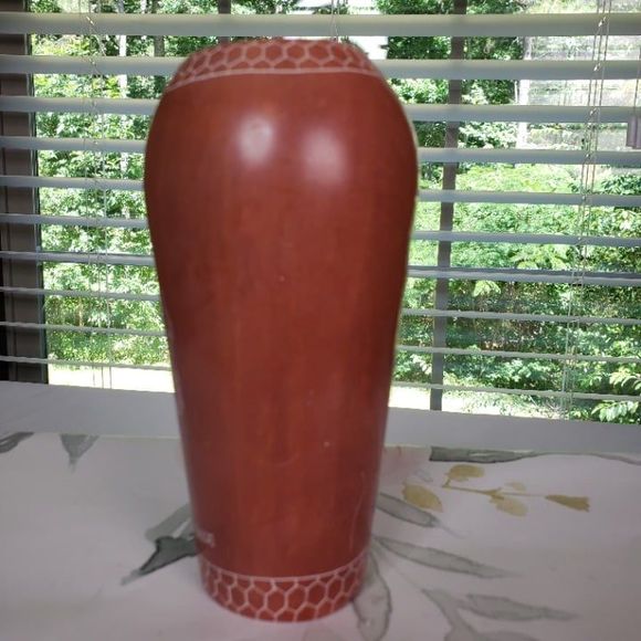 Disney Parks Animal Kingdom Kenya Giraffe Kisii Soapstone Vase 7" African Decor - Picture 4 of 9